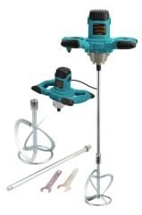 Profesyonel 6 kademe Devir hız Ayarlı Harç Alçı Boya Karıştırıcı Mixer 1450 W