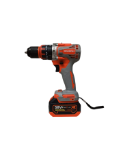 Destroyel 1200 Nm Yeni Nesil Kırmızı Renk Tam Profesyonel  Kömürsüz 5 Li set ( Hilti Torklu Spiral Vidalama Power Banklı Led Lamba