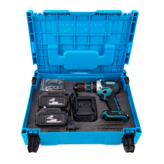 Dawreek 10 Pilli Profesyonel Kömürsuz Motor Çelik Şanzıman Metal dişli Çelik Mandren Darbeli Çelik kasa Şarjlı Matkap