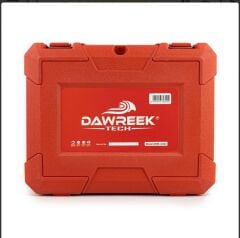 Dawreek Profesyonel Kömürsuz Motor Çelik şanzıman metal dişli Darbeli süper Torklu çift Bataryalı Şarjlı Matkap
