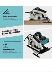 Dawreek Profesyonel Lazerli Sunta Kesme Daire testere