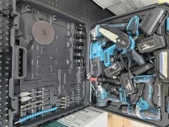 Dawreek Profesyonel 5 li Set Otomatik Yağlamalı Testereli (Hilti Sriral Torklu Somun Sıkma ve Vidalama matkap
