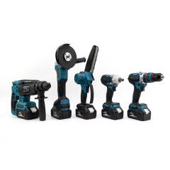 Dawreek Profesyonel 5 li Set Otomatik Yağlamalı Testereli (Hilti Sriral Torklu Somun Sıkma ve Vidalama matkap