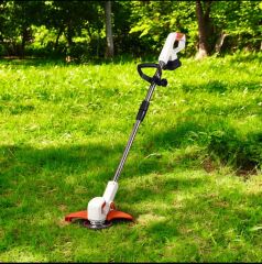 maxstar Şarjlı Çift Bataryalı Ot Biçme Tırpanı Telekopik Açılır Kol