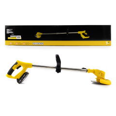 maxstar Şarjlı Çift Bataryalı Ot Biçme Tırpanı Telekopik Açılır Kol