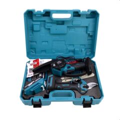 Dawreek Profesyonel Dijital Göstergeli 2 Li Budama Seti Makas ve Testere