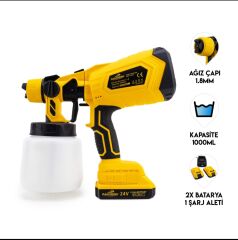 Dawreek Şarjlı Çift Bataryalı Boya ve İlaçlama Makinesi
